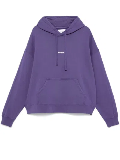 Bonsai Box Logo Hoodie In Purple