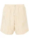 Bonsai Branding Deck Shorts In Neutrals