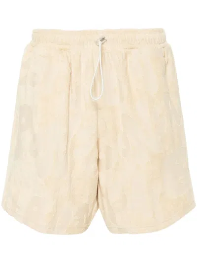 Bonsai Branding Deck Shorts In Neutrals