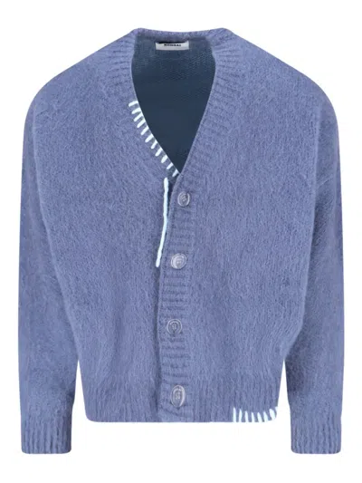 BONSAI 马海毛排扣开衫