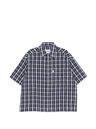 Bonsai Check Shirt In Blue