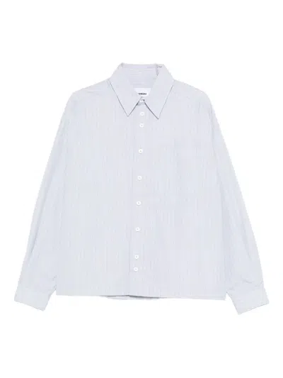 Bonsai Checked Buttoned-down Shirt In Gray