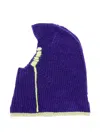 Bonsai Chenille Balaclava In Purple