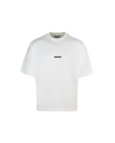 Bonsai Clothing T-shirt Boxy Logo In Ofwhitoff-white