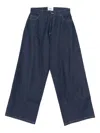 Bonsai Contrast-stitch Jeans In Blue