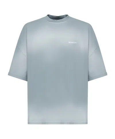 Bonsai Crew Neck Logo T-shirt In Blue