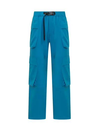 Bonsai Double Cargo Pants In Blue