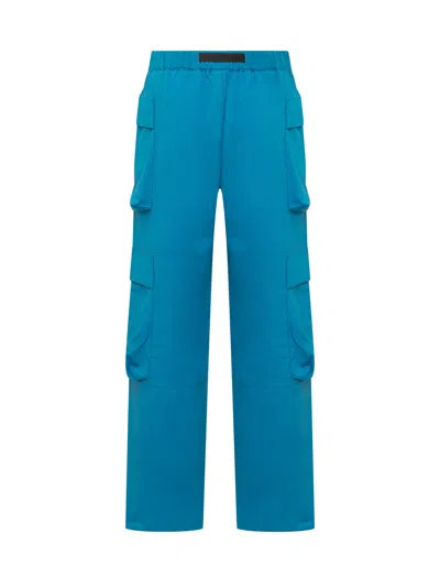 Bonsai Double Cargo Trousers In Azure