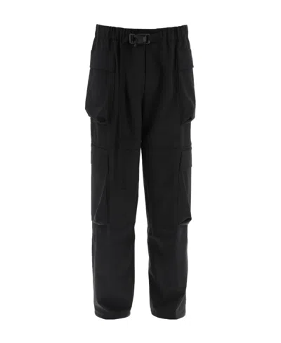 Bonsai Elastic Waist Casual Pants In Black