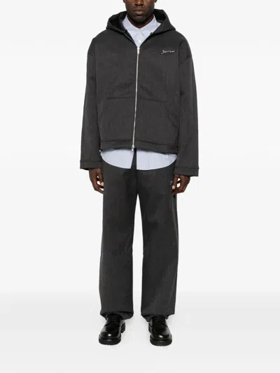 Bonsai Full-zip Hoodie In Gray