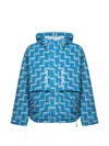 Bonsai Geometric-pattern Jacket In Blue