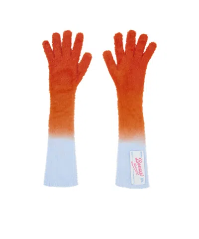Bonsai Gradient Gloves In Red