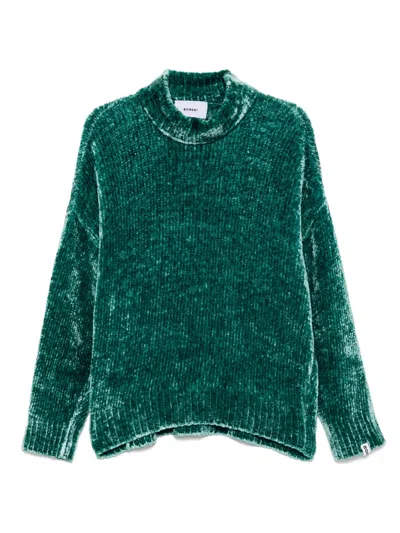 Bonsai High-neck Sweater In Green