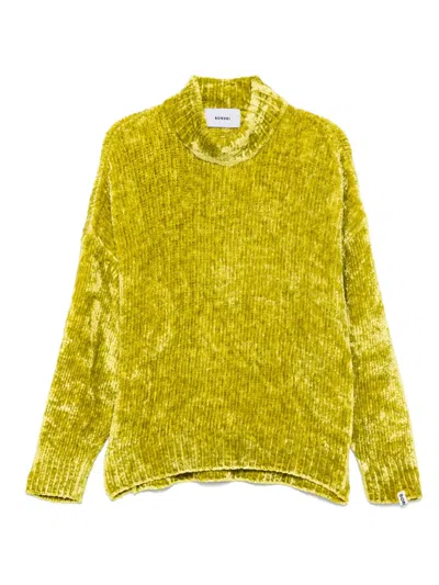 Bonsai High-neck Sweater In Yellow
