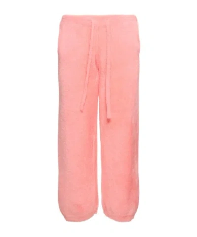 Bonsai Knitted Jogging Pants In Pink