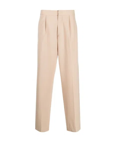 Bonsai Logo Casual Pants In Nude