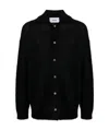Bonsai Logo-patch Buttoned Cardigan In Black