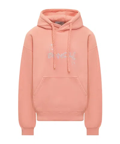 BONSAI LOGO-PRINT COTTON HOODIE