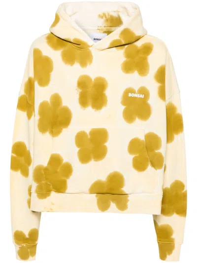 Bonsai Logo-print Hoodie In Neutrals