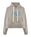 Bonsai Oversized Cotton Sweatshirt In Nude