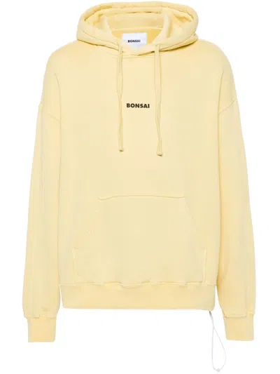 BONSAI LOGO-PRINT HOODIE