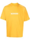 Bonsai Logo-print T-shirt In Orange