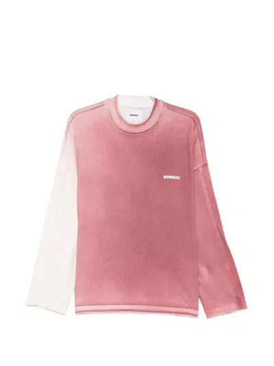 Bonsai Logo-print T-shirt In Pink
