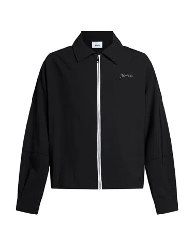 Bonsai Man Jacket Black Size L Polyester, Viscose, Wool, Elastane