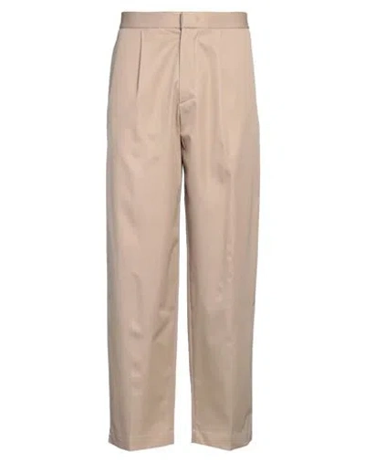 Bonsai Man Pants Beige Size L Cotton In Brown
