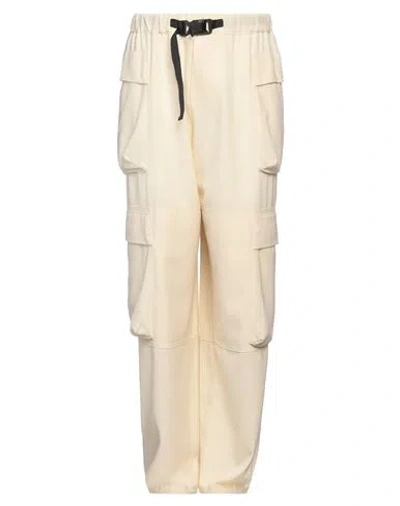 Bonsai Man Pants Cream Size Xl Virgin Wool, Elastane In White