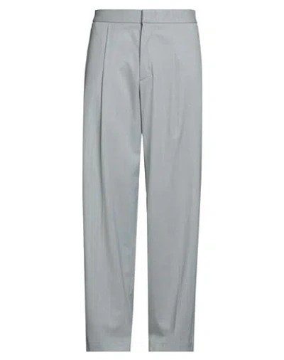 Bonsai Man Pants Grey Size L Polyacrylic, Virgin Wool, Elastane In Gray