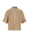 Bonsai Man Shirt Sand Size M Polyamide In Beige