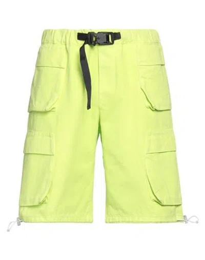 Bonsai Man Shorts & Bermuda Shorts Lime Green Size L Cotton
