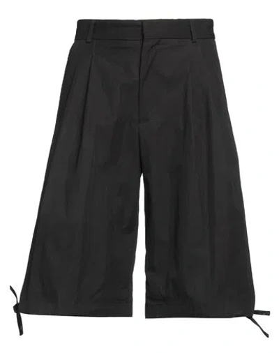 Bonsai Man Shorts & Bermuda Shorts Black Size M Cotton, Polyamide
