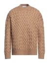Bonsai Man Sweater Camel Size S Acrylic, Mohair Wool, Polyamide, Wool In Beige