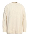 Bonsai Man Sweater Cream Size M Cotton, Polyamide In White
