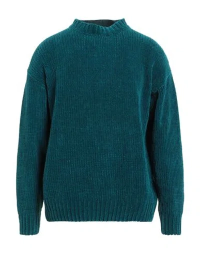 Bonsai Man Sweater Deep Jade Size Xl Cotton, Polyamide In Green