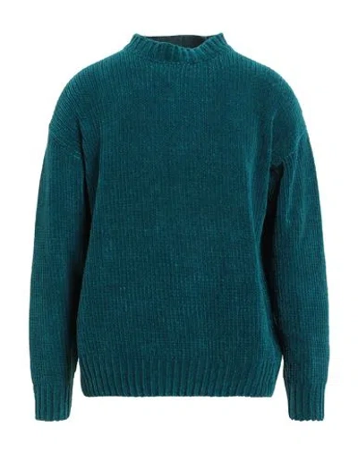 Bonsai Man Sweater Deep Jade Size L Cotton, Polyamide In Green