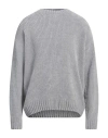 Bonsai Man Sweater Grey Size L Cotton, Polyamide In Gray