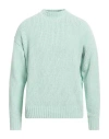 Bonsai Man Sweater Light Green Size L Cotton, Polyamide In Green