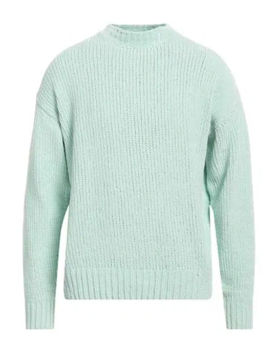 Bonsai Man Sweater Light Green Size M Cotton, Polyamide