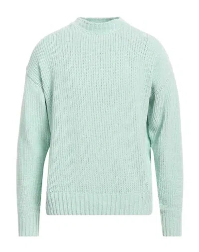 Bonsai Man Sweater Light Green Size L Cotton, Polyamide
