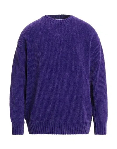 Bonsai Man Sweater Purple Size M Cotton, Polyamide