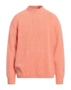 Bonsai Man Sweater Salmon Pink Size M Cotton, Polyamide