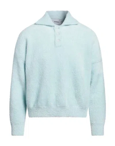 Bonsai Man Sweater Sky Blue Size M Polyamide