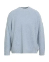 Bonsai Man Sweater Sky Blue Size S Alpaca Wool, Polyamide, Cotton, Modal, Elastane