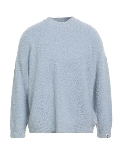 Bonsai Man Sweater Sky Blue Size S Alpaca Wool, Polyamide, Cotton, Modal, Elastane