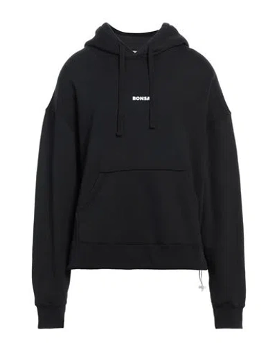 Bonsai Man Sweatshirt Black Size L Cotton