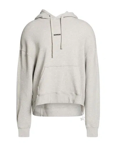 Bonsai Man Sweatshirt Grey Size L Cotton In Gray