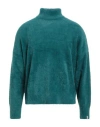 Bonsai Man Turtleneck Deep Jade Size M Polyamide In Green